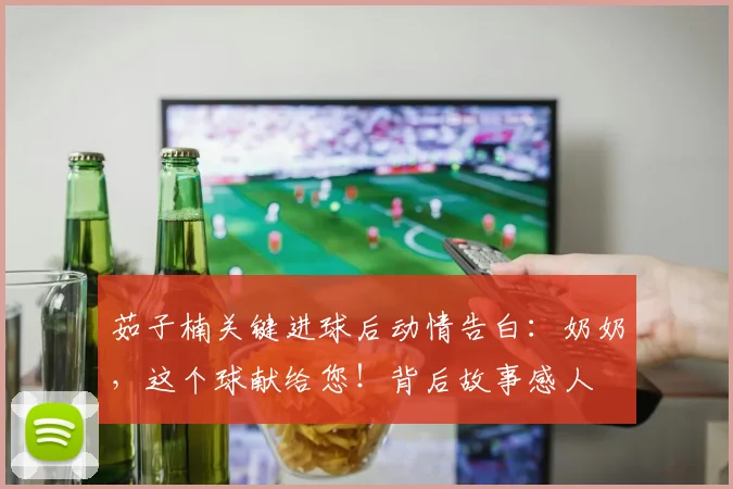 茹子楠关键进球后动情告白:奶奶,这个球献给您!背后故事感人